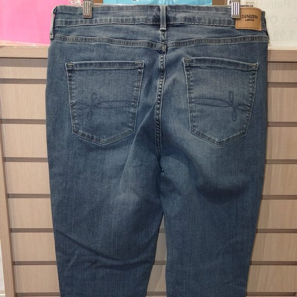 Women's DENIZEN Levi's High Rise Skinny Jeans Size: 14 M (32X30) NO TAG - Picture 2 of 9